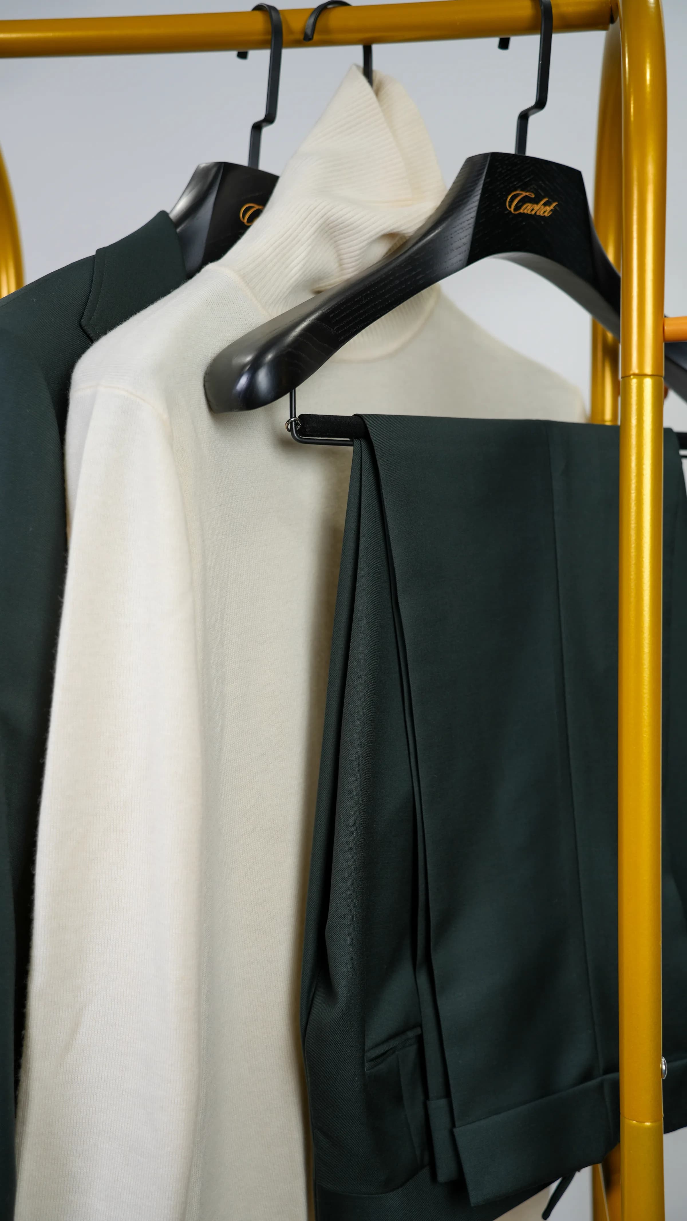 The Cream Wool Turtleneck