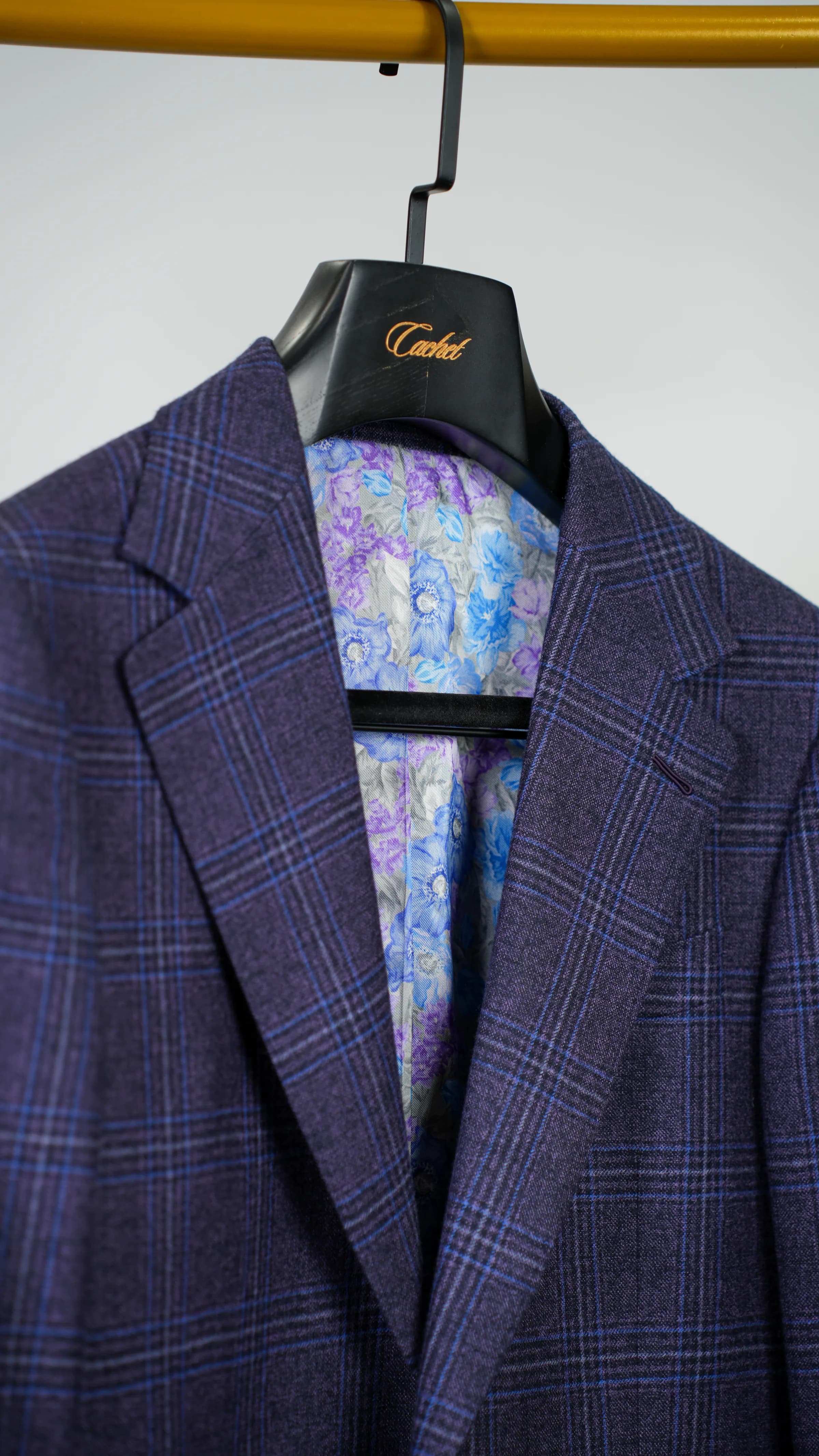 The Indigo Plaid Flannel Jacket