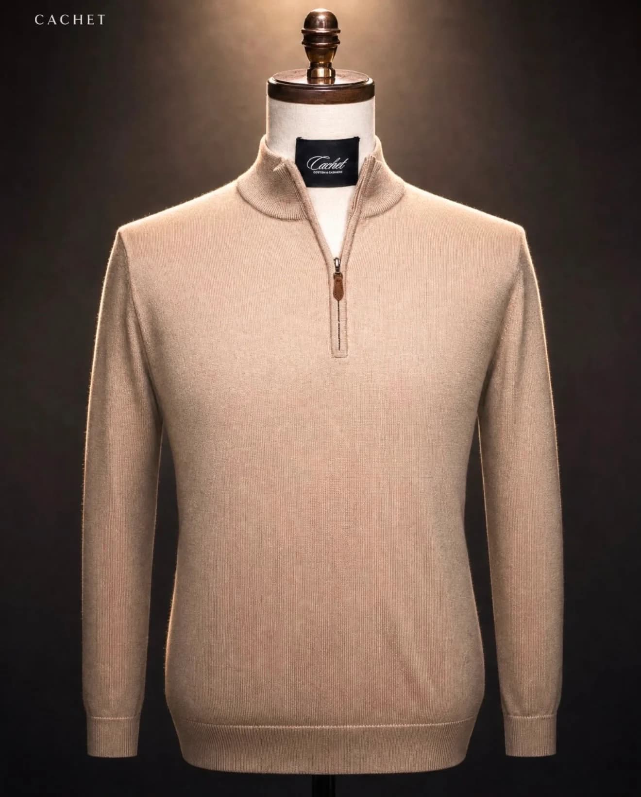 The Sand Quarter Zip