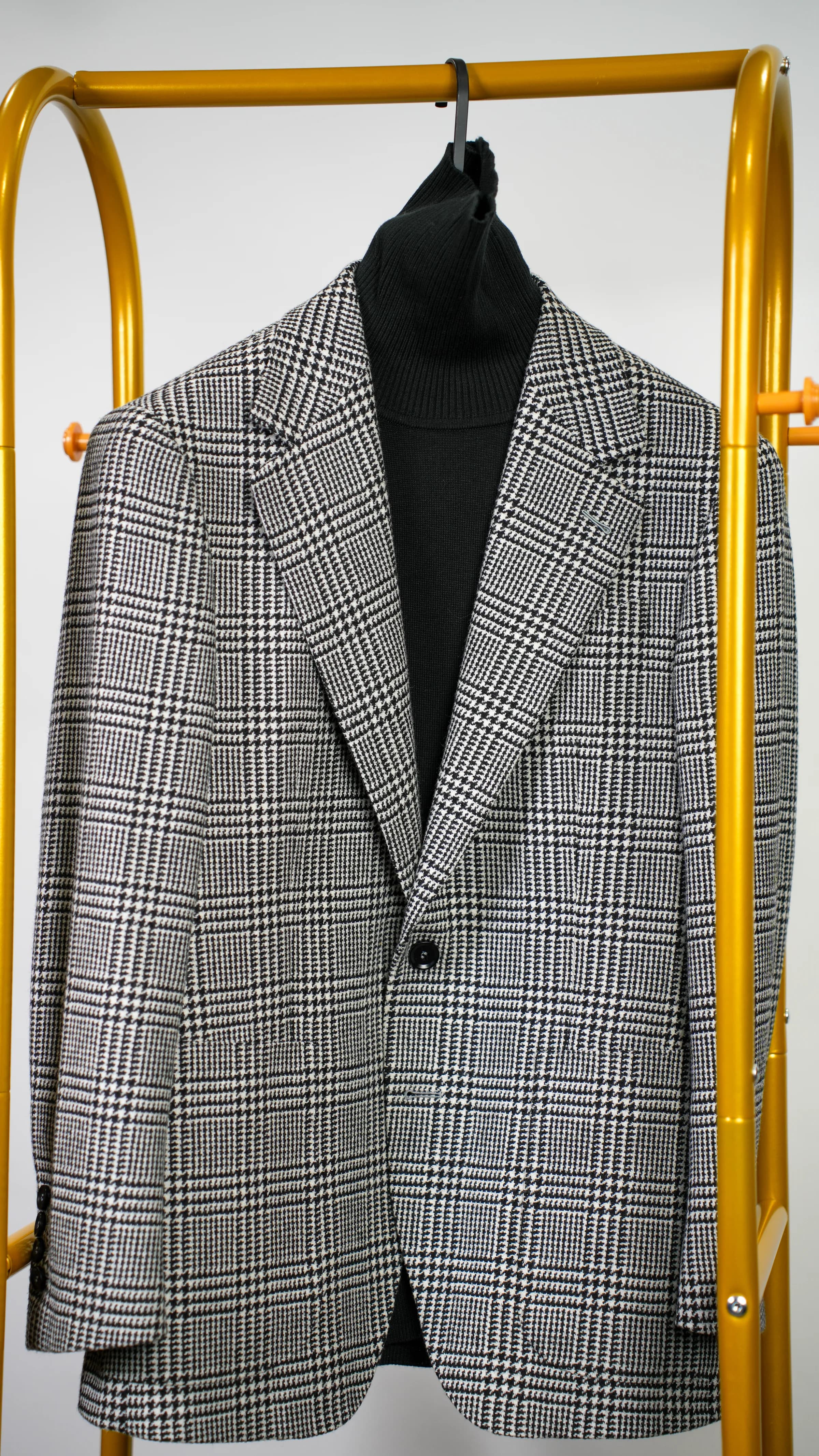 The Black Wool Turtleneck
